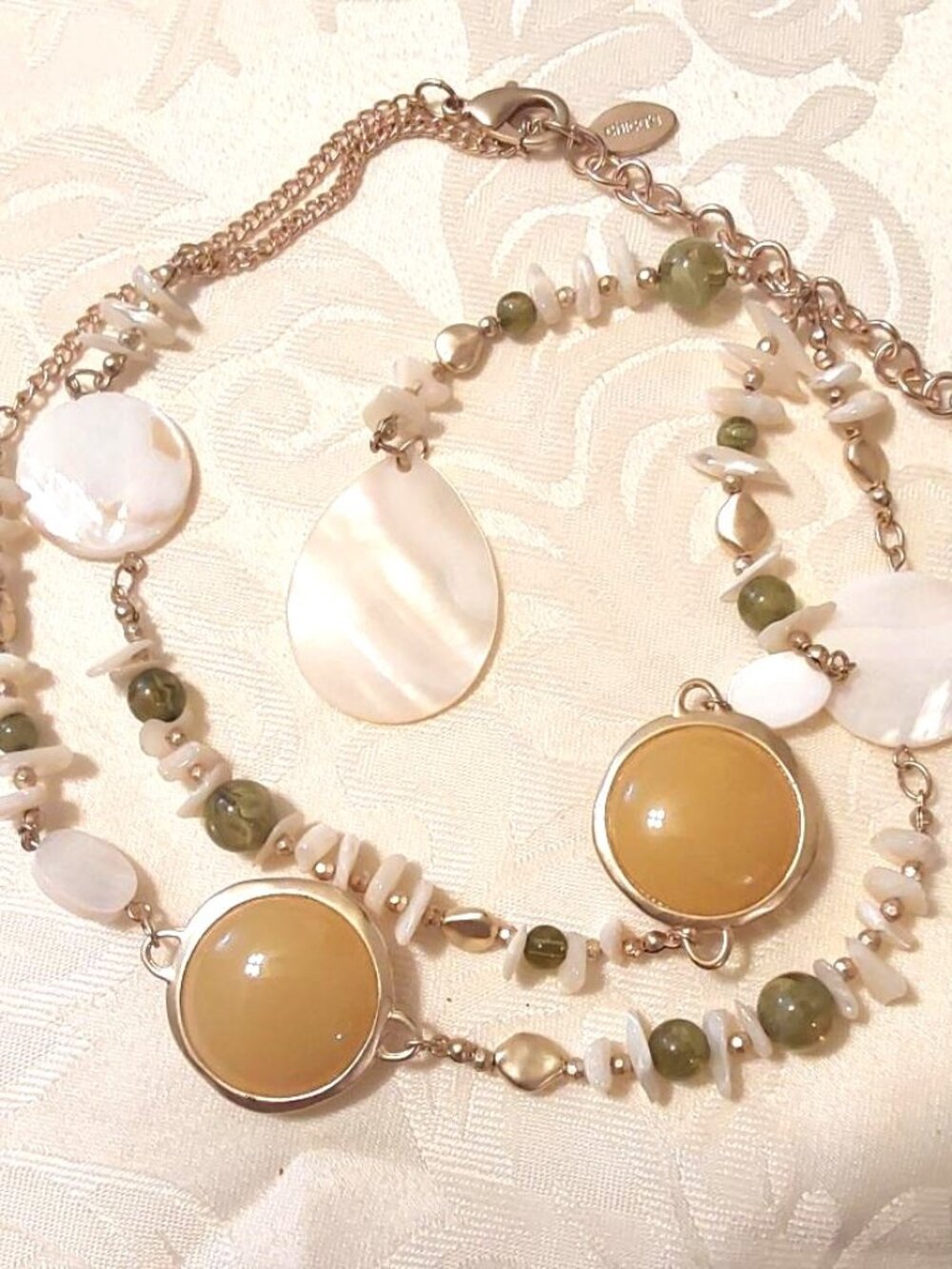 Chico's Y-shaped Statement Necklace